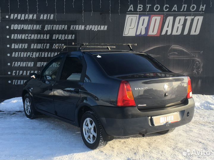 Renault Logan 1.4 МТ, 2007, 254 257 км