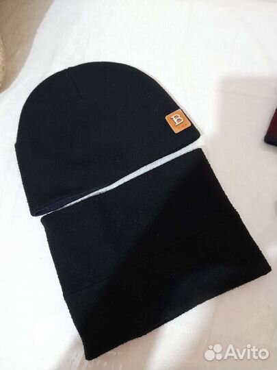Шапка детская на мальчика зимняя