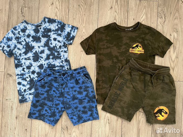 Костюм шорты +Футболка 128/134 пакетом