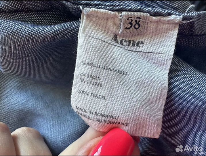 Acne studios платье 44 S M