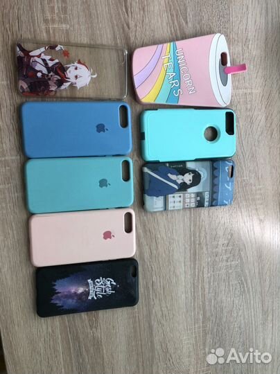 Чехол на iPhone 7 plus 8 шт
