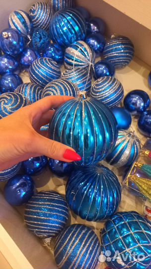 Новогодние игрушки шары