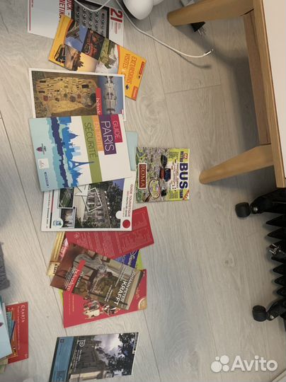 Путеводители. Брошюры, карты европы