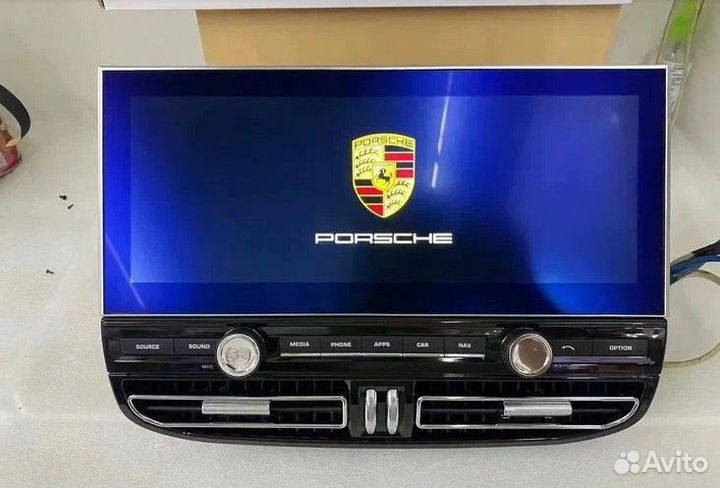 Штатная магнитола для porsche cayenne (с 2011г.в