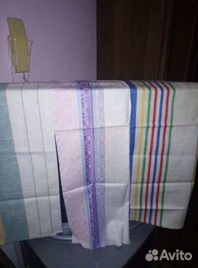 Льняная полотенечная ткань