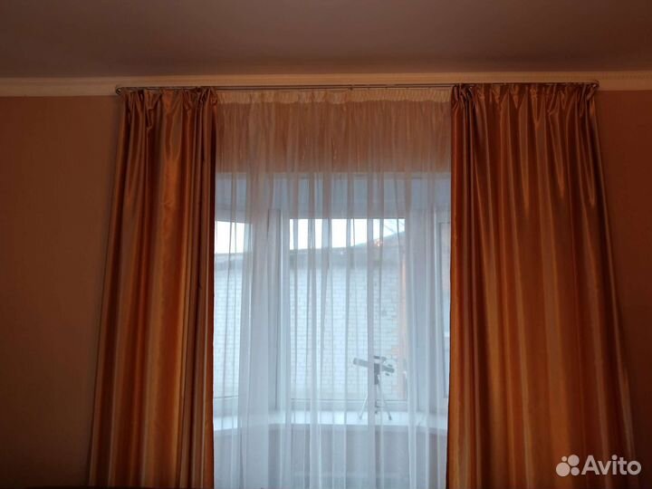 Шторы с ламбрекеном бу