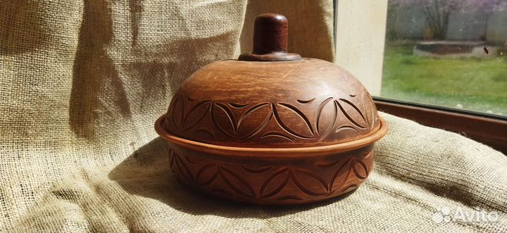 Горшок керамический для запекания