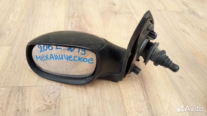 Зеркало левое №19 peugeot 206 2002