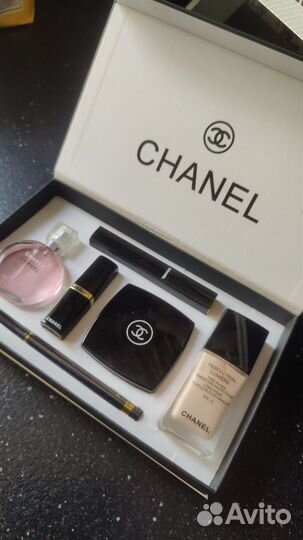 Подарочный набор Dior 5 в 1, Chanel, массажёр