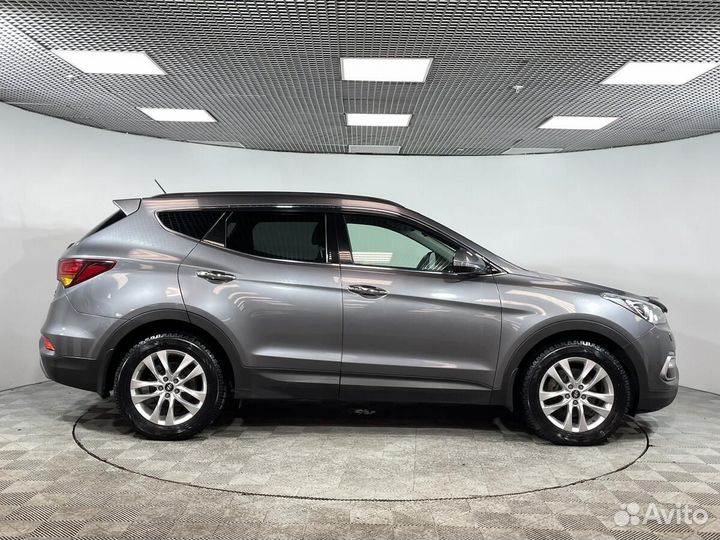 Hyundai Santa Fe 2.2 AT, 2016, 167 491 км