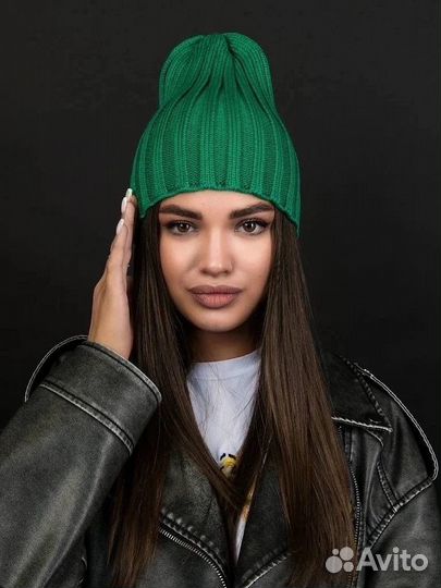 Шапка бини женская