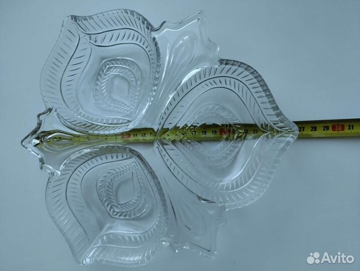 Менажница стекло