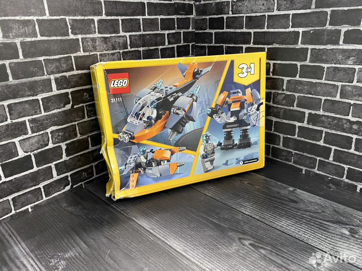 Конструктор lego Creator 31111 Кибердрон