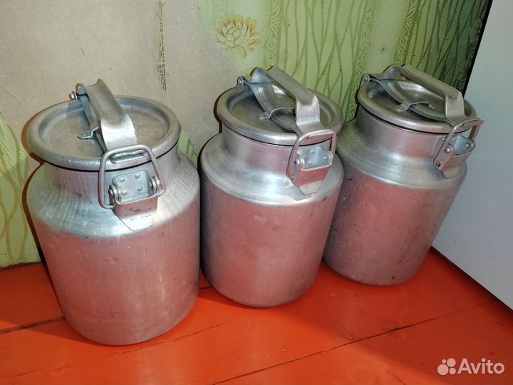 Фляга бидон алюминиевая 10 л