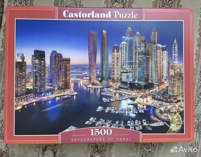 Пазлы Castorland, Educa 3000, 2000,1500 всего 6 шт