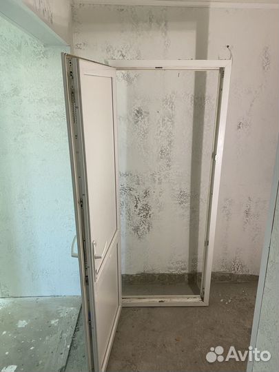 Пластиковые двери пвх бу