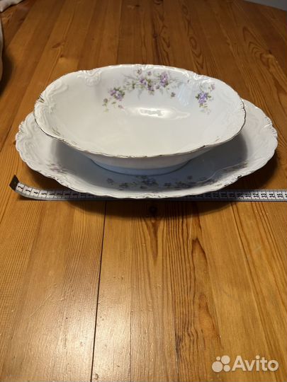 Кузнецов салатник и блюдо