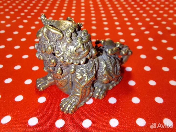 Дракон Фу единорог/ Лев Фу/ Собака Фу бронза