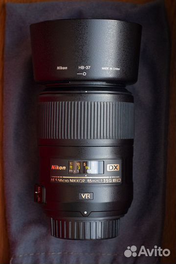 Nikon AF-S DX Micro nikkor 85mm f/3.5G ED VR