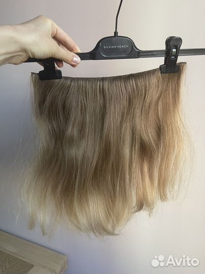 Нано тресс детские волосы блонд