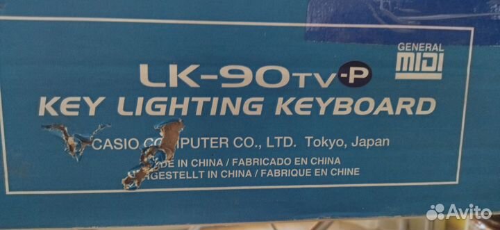 Синтезатор casio LK-90TV