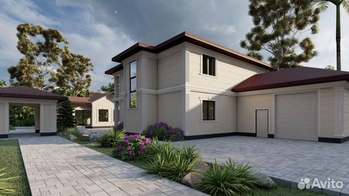 Фасадный декор. Подкровельные карнизы