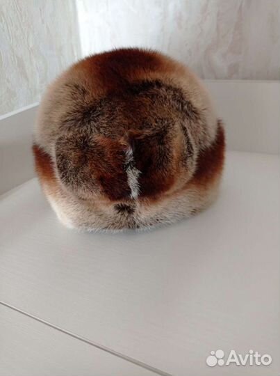 Шапка норковая женская