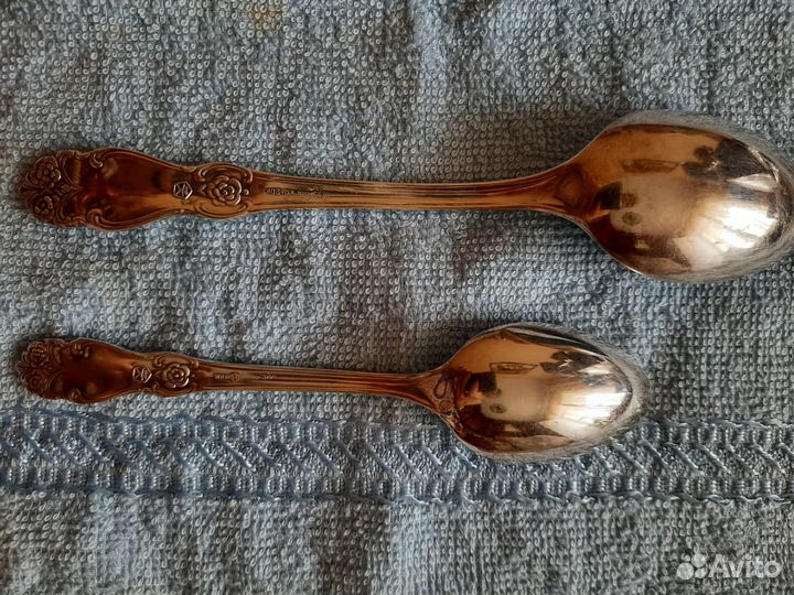 Мельхиоровые десертные ложки