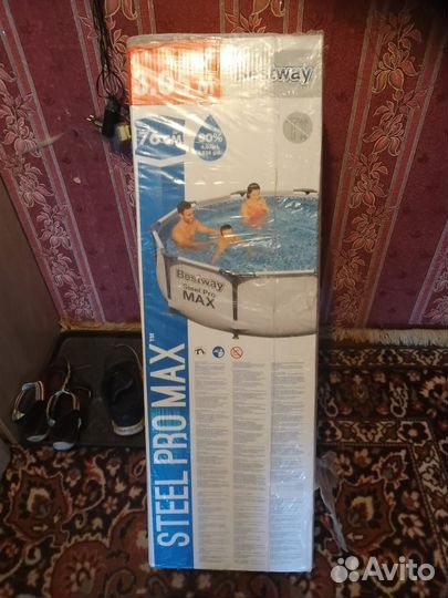 Каркасный бассейн новый