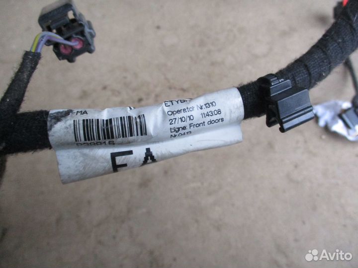 Жгут проводов передней левой двери Jaguar XF 2007