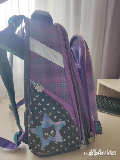 Портфель, рюкзак школьный + пакет для сменки