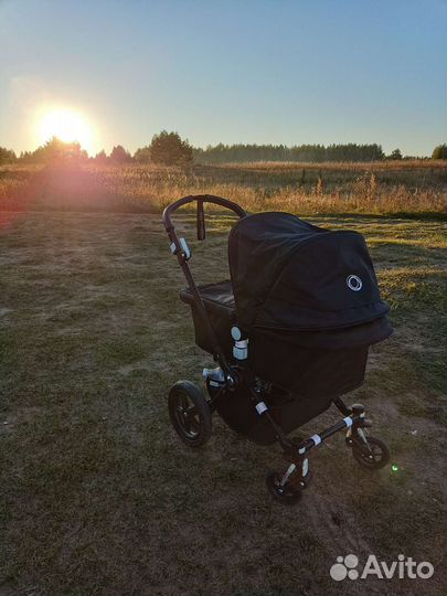Детская коляскa bugaboo cameleon 3 total black