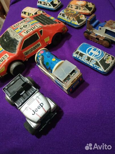 Жестяные машинки СССР. Цена за все