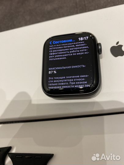 Часы apple watch se 44 mm