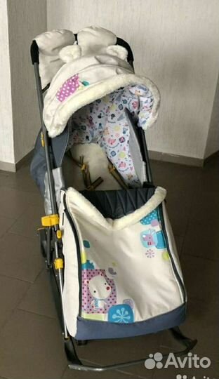 Коляска санки