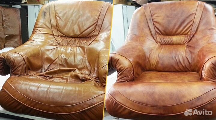 Перетяжка обивка ремонт мягкой мебели кресел