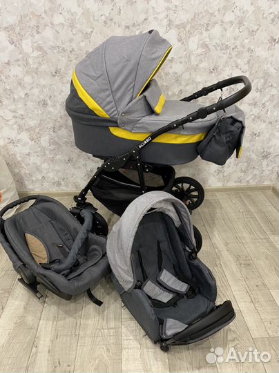 Коляска 3 в 1 Alis alvaro