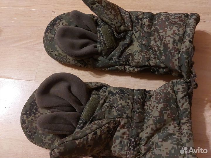 Рукавицы флисе зимние