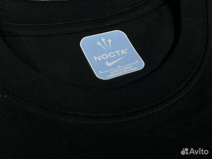 Хлопковая футболка nike forza nocta