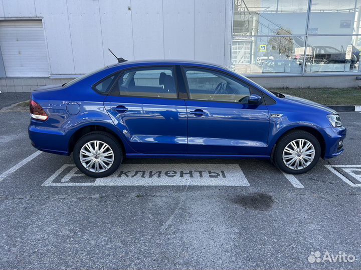 Volkswagen Polo 1.6 AT, 2019, 75 410 км