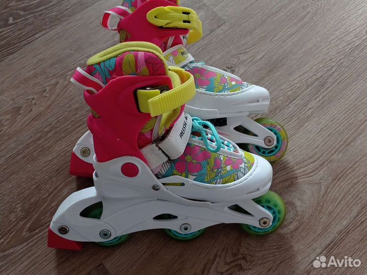 Роликовые коньки детские раздвижные