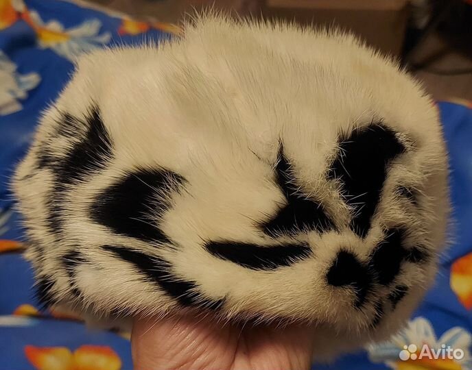 Берет женский норковый