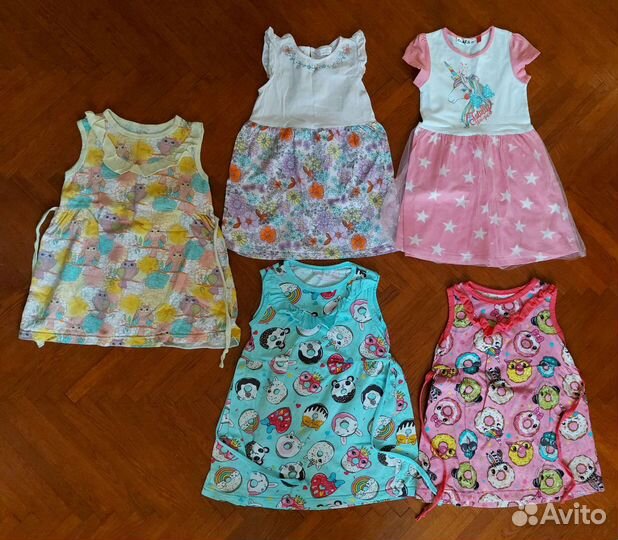 Вещи пакетом на девочку 98-104