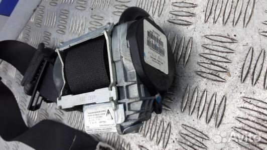 Ремень безопасности с пиропатроном сиденья передне