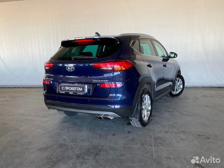 Hyundai Tucson 2.4 AT, 2019, 77 091 км