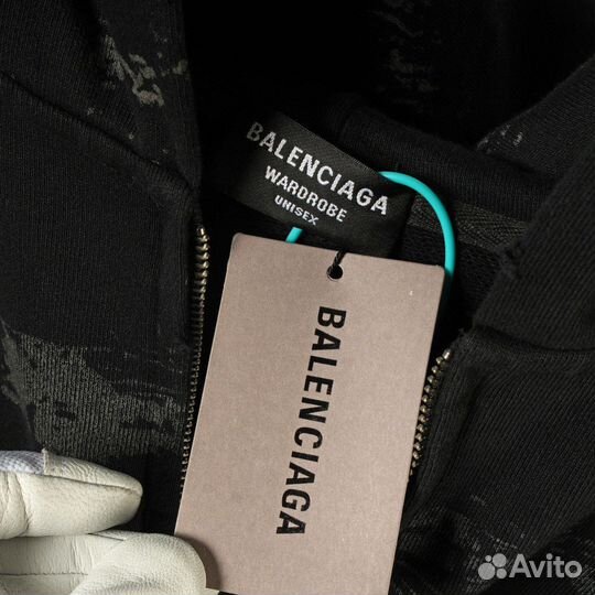 Зип Худи Balenciaga Новое S-XL оверсайз