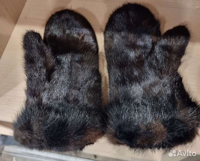 Норковые варежки