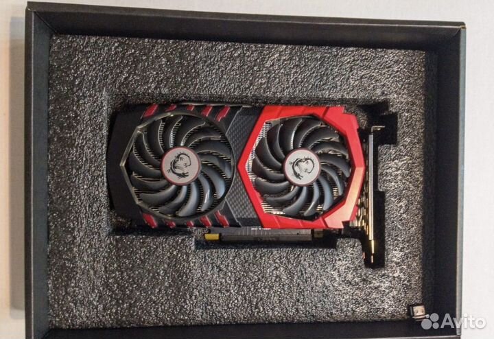 Видеокарта gtx 1050 ti msi
