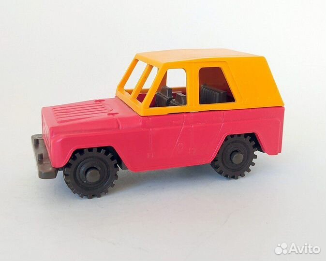 Игрушка УАЗ-469 (оранжевый/красный) СССР
