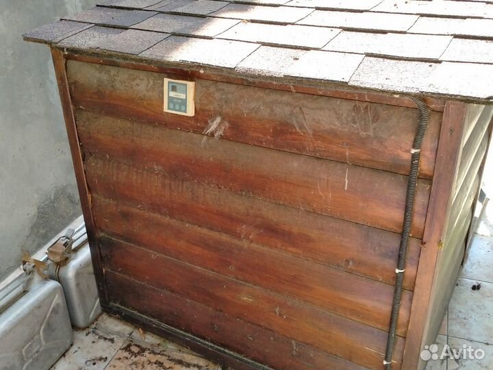 Домик будка конура Эл.теплый пол для собак